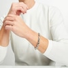 Thumbnail Image 2 of Fancy Link Bracelet in Stainless Steel - 9.0"