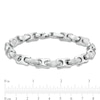Thumbnail Image 4 of Fancy Link Bracelet in Stainless Steel - 9.0"