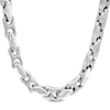 Thumbnail Image 1 of Men's Fancy Link Necklace in Stainless Steel - 24""