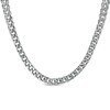 Thumbnail Image 0 of Men's 7.5mm Solid Franco Snake Chain Necklace in Stainless Steel - 24"