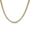 Thumbnail Image 1 of Men's 5.0mm Franco Snake Chain Necklace in Solid Stainless Steel  and Yellow IP - 24"