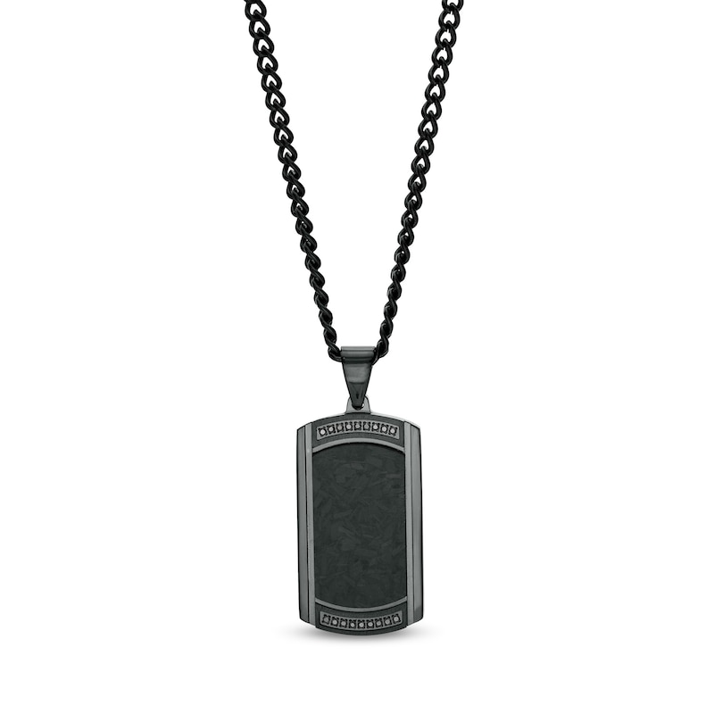 stainless steel gold-IP dog tag pendant with 22 rounded box chain