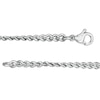 Thumbnail Image 3 of Men's Multi-Finish Chain Link-Ends Crucifix Pendant in Stainless Steel and Black IP - 24"