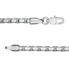 Thumbnail Image 3 of Men's 1/6 CT. T.W. Black Enhanced Diamond Capped-Ends Layered Cross Pendant in Stainless Steel and Black IP - 24"