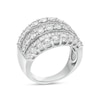 Thumbnail Image 3 of 3 CT. T.W. Baguette and Round Diamond Anniversary Band in 14K White Gold