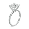 Thumbnail Image 3 of 3 CT. Certified Princess-Cut Lab-Grown Diamond Solitaire Engagement Ring in 14K White Gold (F/VS2)