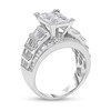 Thumbnail Image 2 of 3 CT. T.W. Composite Princess-Cut Diamond Rectangular Engagement Ring in 14K Gold