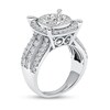 Thumbnail Image 2 of 2 CT. T.W. Composite Diamond Frame Engagement Ring in 14K White Gold