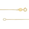 Thumbnail Image 3 of 0.90mm Box Chain Necklace in Solid 14K Gold - 18"