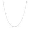 Thumbnail Image 1 of 0.90mm Box Chain Necklace in Solid 14K White Gold - 18"
