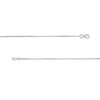 Thumbnail Image 3 of 0.90mm Box Chain Necklace in Solid 14K White Gold - 18"