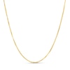 Thumbnail Image 1 of 0.90mm Box Chain Necklace in Solid 14K Gold - 20"
