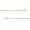 Thumbnail Image 3 of 0.90mm Box Chain Necklace in Solid 14K Gold - 20"