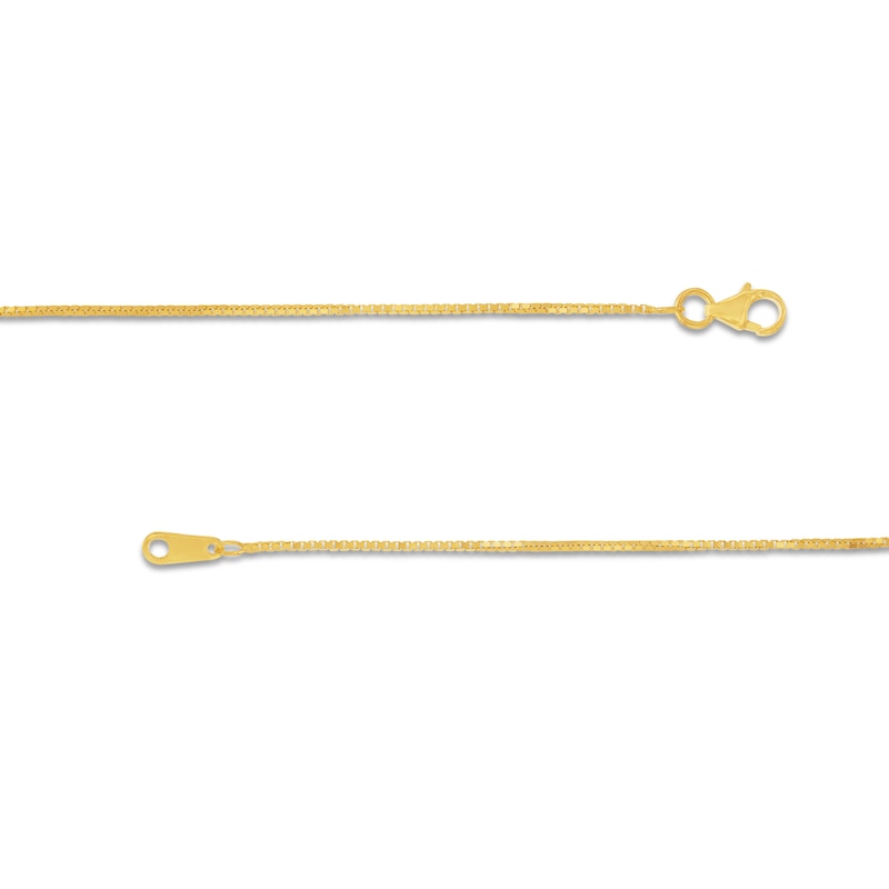 Main Image 3 of 0.90mm Box Chain Necklace in Solid 14K Gold - 20"