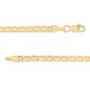 Thumbnail Image 3 of 8.0mm Mariner Chain Necklace in Hollow 10K Gold - 22"