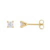 Thumbnail Image 2 of 1/5 CT. T.W. Princess-Cut Diamond Solitaire Stud Earrings in 14K White Gold (J/I3)