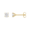 Thumbnail Image 1 of 3/8 CT. T.W. Diamond Solitaire Stud Earrings in 14K Gold (J/I3)