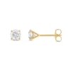 Thumbnail Image 2 of 3/8 CT. T.W. Diamond Solitaire Stud Earrings in 14K Gold (J/I3)