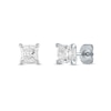 Thumbnail Image 0 of 3/8 CT. T.W. Princess-Cut Diamond Solitaire Stud Earrings in 14K White Gold (J/I3)