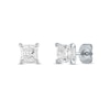 Thumbnail Image 1 of 3/8 CT. T.W. Princess-Cut Diamond Solitaire Stud Earrings in 14K White Gold (J/I3)