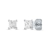 Thumbnail Image 1 of 1/2 CT. T.W. Princess-Cut Diamond Solitaire Stud Earrings in 14K White Gold (J/I3)