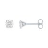 Thumbnail Image 2 of 1/4 CT. T.W. Diamond Solitaire Stud Earrings in 14K White Gold (J/I2)