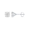 Thumbnail Image 2 of 2 CT. T.W. Diamond Solitaire Stud Earrings in 14K White Gold (J/I2)
