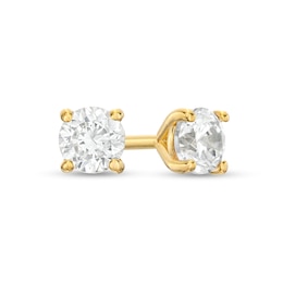 1/3 CT. T.W. Diamond Solitaire Stud Earrings in 14K Gold (J/I2)