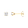 Thumbnail Image 2 of 1/3 CT. T.W. Diamond Solitaire Stud Earrings in 14K Gold (J/I2)