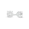 Thumbnail Image 1 of 1/2 CT. T.W. Diamond Solitaire Stud Earrings in 14K White Gold (J/I2)