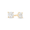 Thumbnail Image 1 of 1/2 CT. T.W. Diamond Solitaire Stud Earrings in 14K Gold (J/I2)