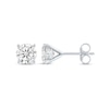 Thumbnail Image 1 of 3/4 CT. T.W. Diamond Solitaire Stud Earrings in 14K White Gold (J/I2)