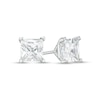 Thumbnail Image 1 of 1 CT. T.W. Princess-Cut Diamond Solitaire Stud Earrings in 14K White Gold (J/I2)