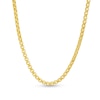 Thumbnail Image 0 of 3.0mm Diamond-Cut Round Box Chain Necklace in Hollow 10K Gold - 22"