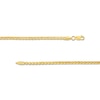 Thumbnail Image 2 of 3.0mm Diamond-Cut Round Box Chain Necklace in Hollow 10K Gold - 22"