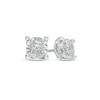 1/5 CT. T.W. Diamond Solitaire Cushion-Shaped Stud Earrings in Sterling Silver (J/I3)