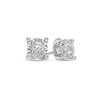 Thumbnail Image 1 of 1/4 CT. T.W. Diamond Solitaire Cushion-Shaped Stud Earrings in Sterling Silver (J/I3)