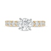 Thumbnail Image 4 of 2 CT. T.W. Diamond Engagement Ring in 14K Gold (I/I2)