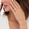 Thumbnail Image 2 of 1-7/8 CT. T.W. Certified Diamond Frame Split Shank Engagement Ring in Platinum (I/SI2)