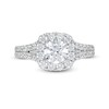 Thumbnail Image 4 of 1-7/8 CT. T.W. Certified Diamond Frame Split Shank Engagement Ring in Platinum (I/SI2)