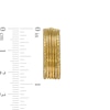 Thumbnail Image 2 of 20.0mm Diamond-Cut Border Multi-Row Hoop Earrings in 14K Gold