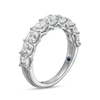 Thumbnail Image 1 of Vera Wang Love Collection 2-3/8 CT. T.W. Certified Asscher-Cut Diamond Anniversary Band in 14K White Gold (I/SI2)