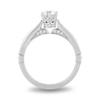 Thumbnail Image 3 of Enchanted Disney Majestic Princess 3/4 CT. T.W. Diamond Crown Engagement Ring in 14K White Gold