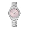 Thumbnail Image 1 of Ladies' Citizen Eco-Drive® Silhouette Crystal Accent Watch with Pink Dial (Model: FE1230-51X)
