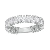 Thumbnail Image 0 of 3 CT. T.W. Certified Pear-Shaped Lab-Created Diamond Eternity Anniversary Band in 14K White Gold (F/VS2)
