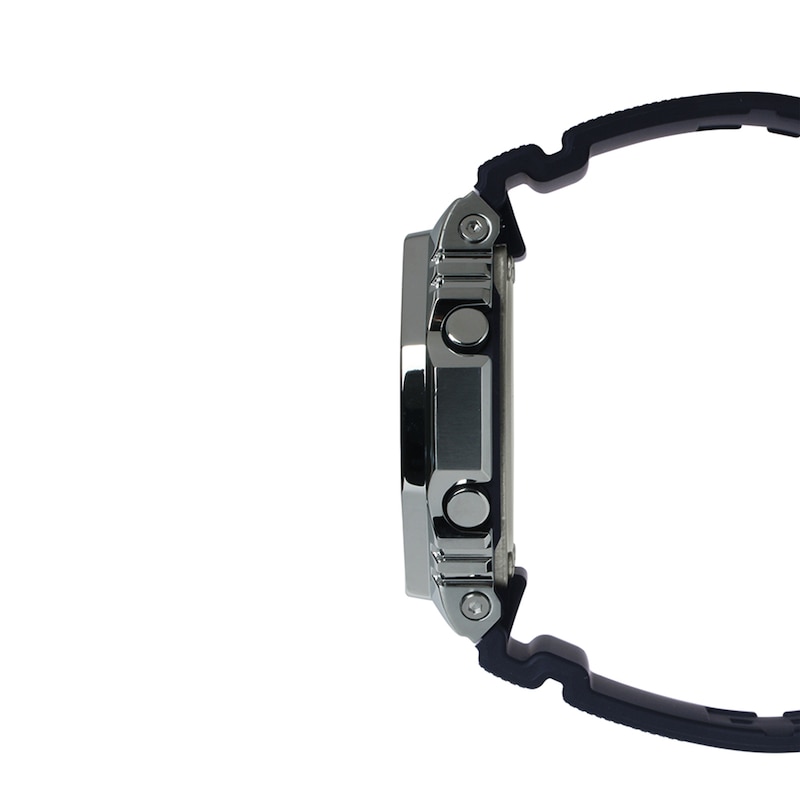 Main Image 2 of Men's Casio G-Shock Classic Black Resin Strap Watch with Grey Dial (Model: GM2100-1A)