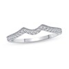 Thumbnail Image 5 of 1/2 CT. T.W. Diamond Frame Split Shank Bridal Set in 10K White Gold