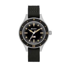 Men's Limited Edition Bulova Archive Series MIL-SHIPS-W-2181 Submersible Automatic Strap Watch (Model: 98A265)