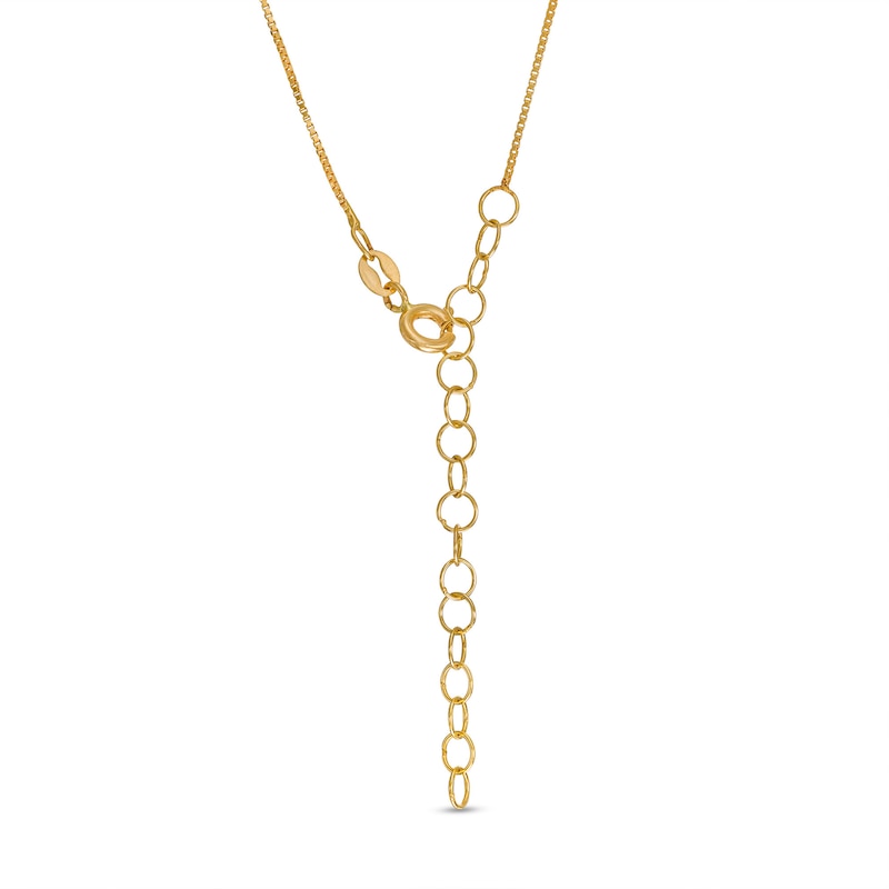 Main Image 2 of Filigree Hamsa Outline Pendant in 10K Gold