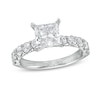 Thumbnail Image 1 of 2-1/2 CT. T.W. Princess-Cut Diamond Engagement Ring in 14K White Gold (I/I2)